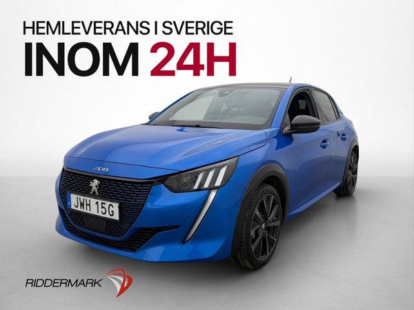 Peugeot e-208 50 kWh 136hk GT Kamera Navi Elstol CarPlay CCS - 2022
