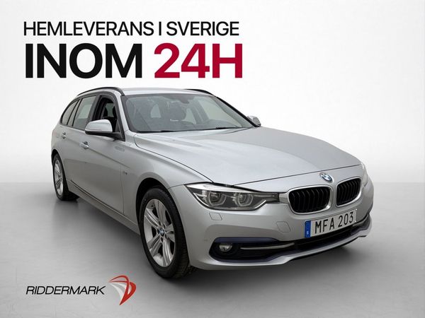 BMW 320 d 190hk xDrive Sport line Dragkrok Navi Farthållare - 2018