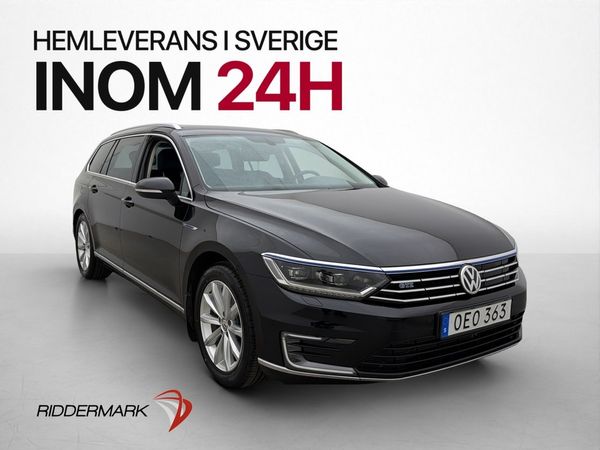Volkswagen Passat GTE 1.4 TSI 218hk Värmare Kamera Navi Drag - 2017