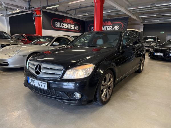 Mercedes C200 Automat AMG Line Halvskinn Låg årsskatt - 2009