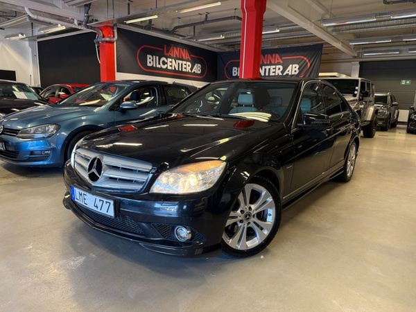 Mercedes C200 Automat AMG Line Halvskinn Låg årsskatt - 2009