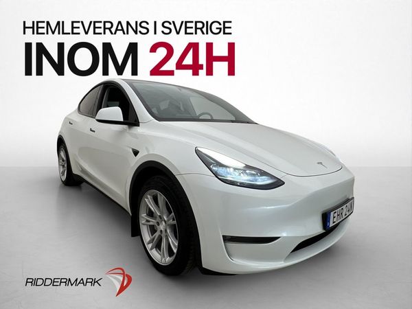 Tesla Model Y Long Range AWD Pano Drag Värmare Moms Pano - 2024
