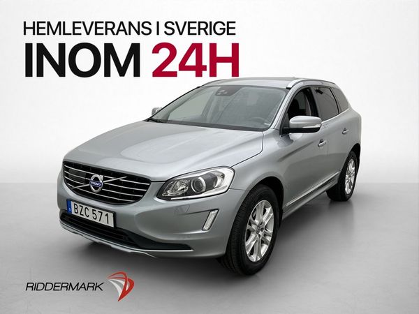 Volvo XC60 D4 AWD 190hk Summum D-Värmare Drag Skinn Navi - 2016