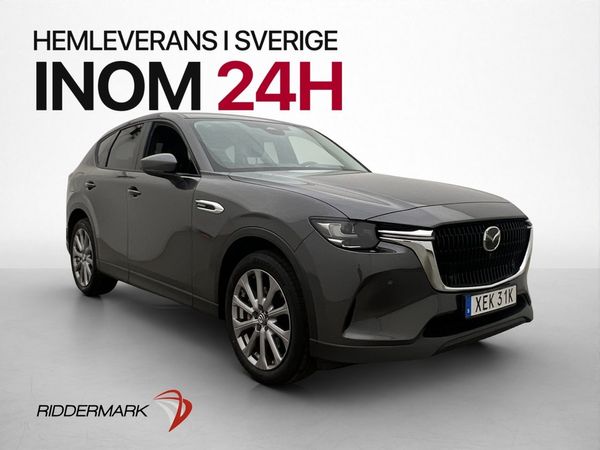 Mazda CX-60 PHEV MOMS HUD BOSE Läder Kamera Navi Drag - 2023