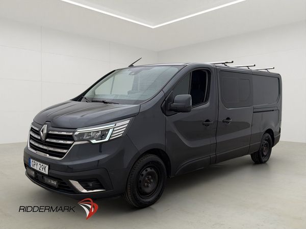 Renault Trafic Dubbelhytt L2 Värm Drag B-Kamera CARPLAY Moms - 2023
