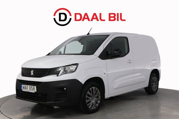 Peugeot Partner UTÖKAD LAST 1.5 BlueHDi 130HK DRAG P-VÄRM B-KAM BT - 2022