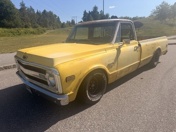 Chevrolet C10 Patinerad med frisk motor - 1969