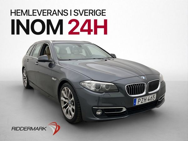 BMW 535 d 313hk Luxury Line Pano Dragkrok Kamera Skinn - 2016