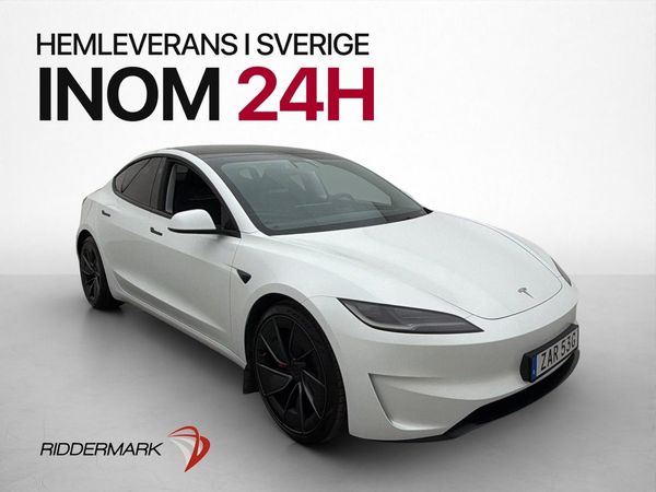 Tesla Model 3 Performance 627hk Pano AP Värmepump - 2024