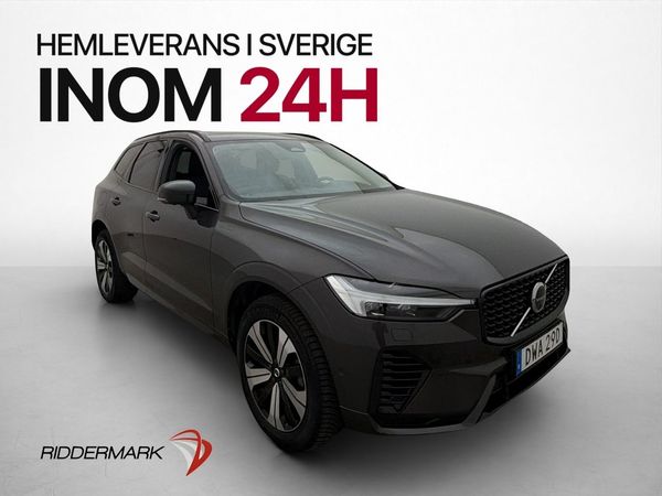 Volvo XC60 T6 AWD Plus Dark Pano Värm 360° Dragkrok Skinn - 2024