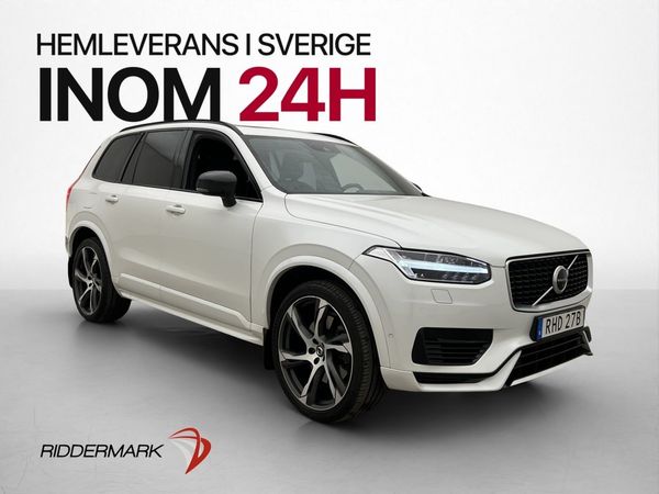 Volvo XC90 T8 AWD 392hk R-Design Pro Edt Drag Luft B&W Pano - 2020