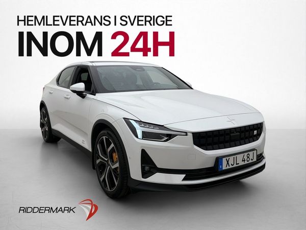 Polestar 2 Lon Range Performance 476hk Drag H/K Pano 360° - 2023