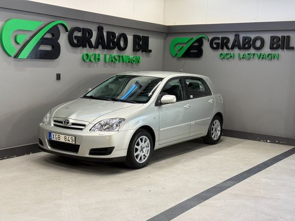 Toyota Corolla 5-dörrars 1.6 VVT-i Euro 4 NyBesiktigad 0% RÄNTA 36-MÅN - 2005