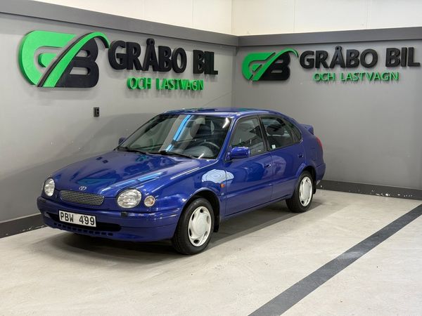Toyota Corolla Liftback 1.6 AUTOMAT DRAG 0% RÄNTA 36-MÅNADER - 1999