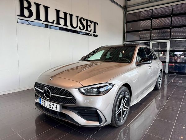 Mercedes C300 T e 9G-Tronic AMG Line Panorama Se Spec MOMS - 2024