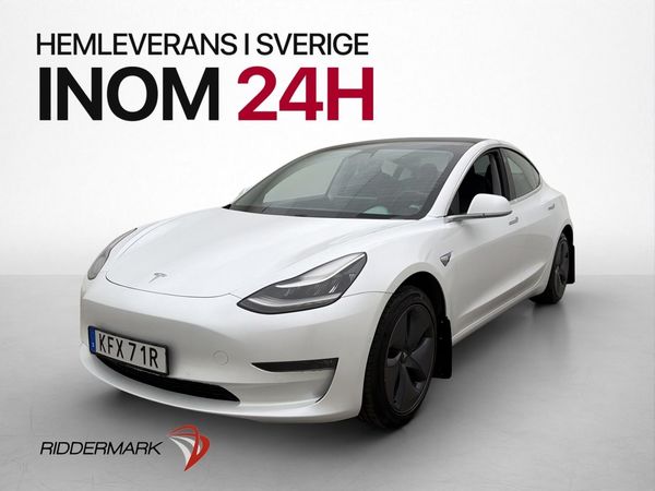 Tesla Model 3 Long Range AWD 440hk Pano Kamera AP Skinn - 2020