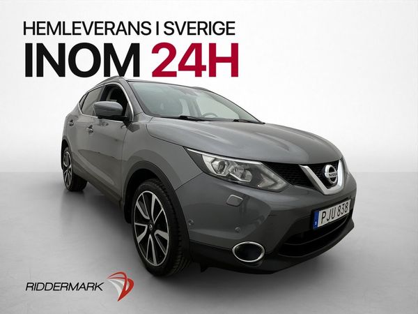 Nissan Qashqai 1.2 Tekna Pano 360° Kamera Navi Läder Isofix - 2017