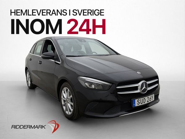 Mercedes B180 136hk Halvskinn Kamera Keyless CarPlay - 2019