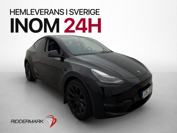 Tesla Model Y Long Range AWD Svensksåld Dragkrok Panorama - 2024