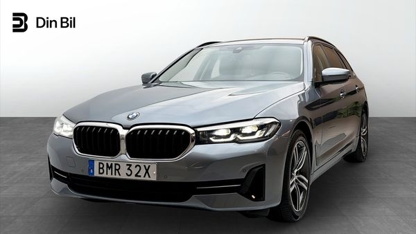 BMW 520 D 190HK XDRIVE NAV Läder Drag - 2022