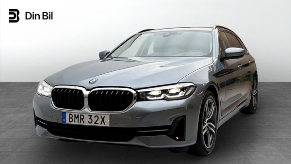 BMW 520 D 190HK XDRIVE NAV Läder Drag - 2022