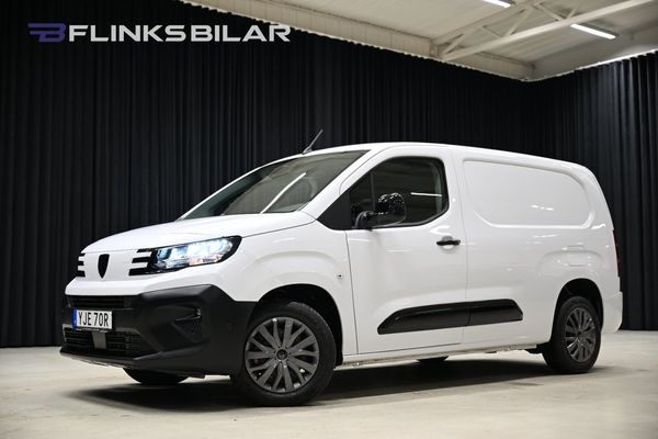 Peugeot Partner 130HK L2 Automat|Drag|Värmare|GPS|Backkamera|NYA|Moms - 2025