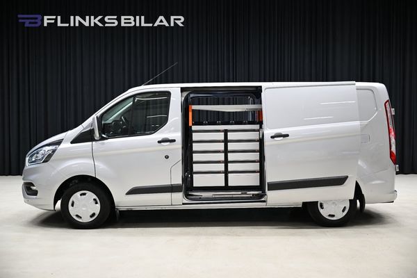 Ford Transit Custom 130HK L2 Automat|Servicebil|Dubbeldörr|Inredd - 2021