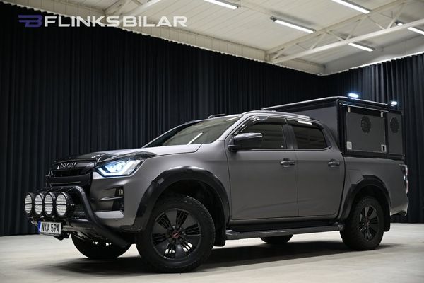 Isuzu D-Max 163HK Automat|Hundkåpa|Skärmbreddare|Frontbåge|SeUtr!! - 2022