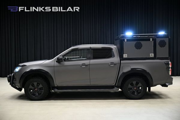 Isuzu D-Max 163HK Automat|Hundkåpa|Skärmbreddare|Frontbåge|SeUtr!! - 2022