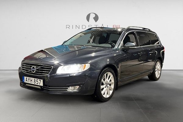Volvo V70 D4 181 HK AUT MOMENTUM DRAG D-VÄRM LEDRAMP KAMREM BYTT - 2015
