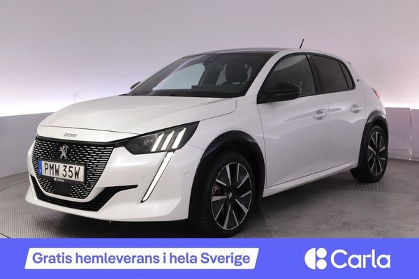 Peugeot e-208 GT Pack Adap.Fart Navi Värmepump Kamera - 2021