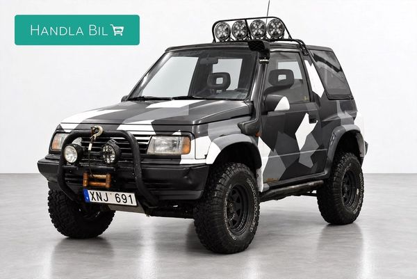 Suzuki Vitara Cabriolet 1.6 4WD 4-sits Winch Jaktbil - 1994
