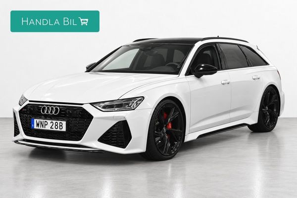 Audi RS6 4.0 V8 Sv-såld B&O Alpinpaket Pano Rs-design Soft close - 2021