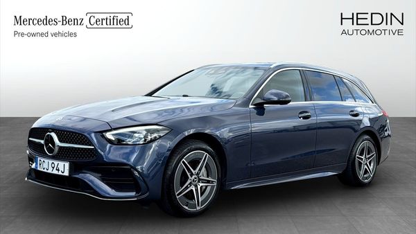 Mercedes C300 e T e 313hk AMG Förarassistent Drag Minnespaket - 2026