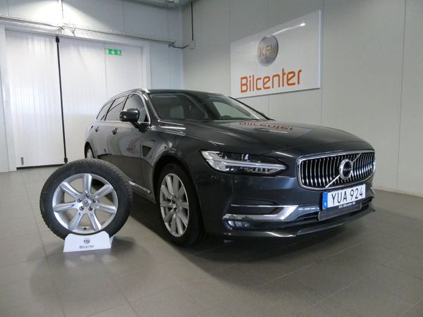 Volvo V90 D4 AWD Inscription Aut-Drag-Kam-Skinn-SoV *Kamremsbytt* - 2018
