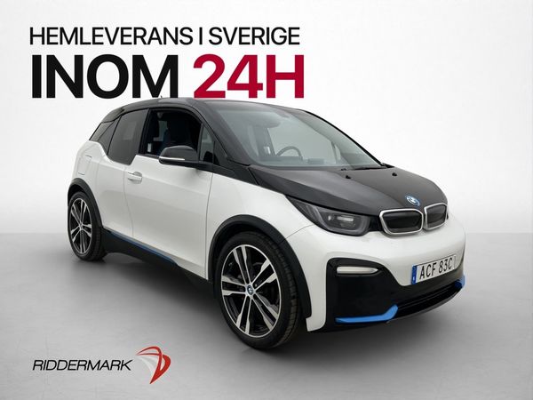 BMW i3 s 120 Ah 183hk Advanced Värmepump Navi P-sensor - 2019