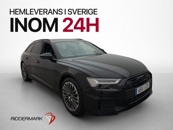 Audi A6 55 TFSI e Q S line Cockpit B&O Kamera Matrix Värmare - 2021