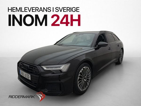 Audi A6 55 TFSI e Q S line Cockpit B&O Kamera Matrix Värmare - 2021