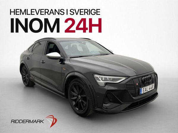 Audi e-tron S 503hk Q B&O Navi Kamera HuD Skinn Drag - 2022