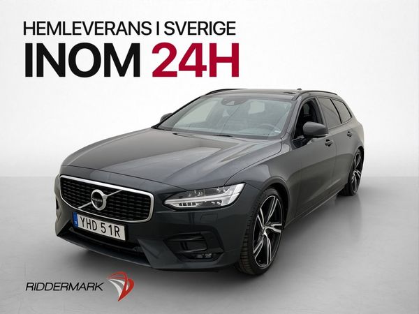Volvo V90 D4 AWD R-Design Pano H/K 360° D-Värm HuD - 2020