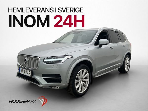 Volvo XC90 T6 AWD Inscription 7-Sits HUD 360° VOC Värm Drag - 2018