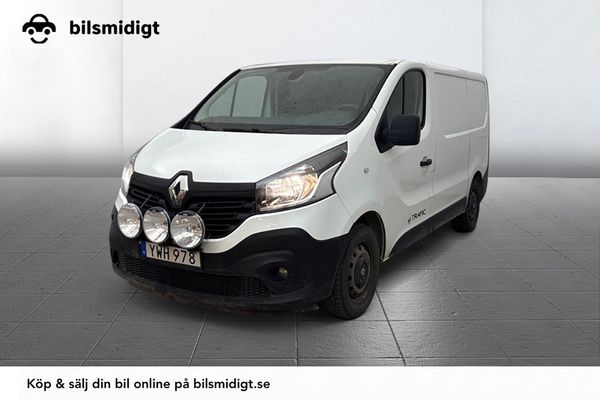 Renault Trafic Skåpbil 2.9t 1.6 dCi Drag Inredd 3sits Värmare MOMS - 2018