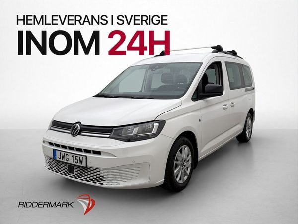Volkswagen Caddy Maxi Life Värmare Dragkrok B-Kamera Moms - 2024