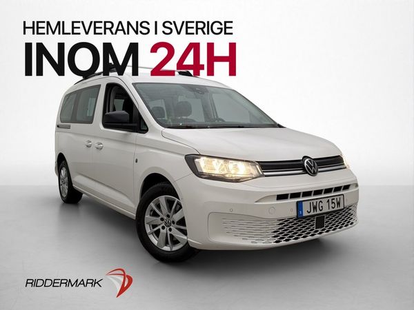 Volkswagen Caddy Maxi Life Värmare Dragkrok B-Kamera Moms - 2024