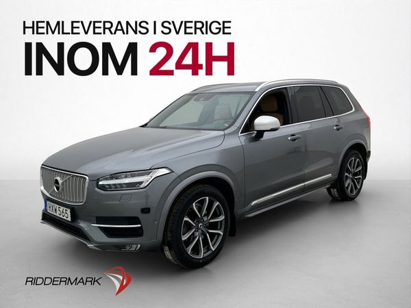 Volvo XC90 Polestar D5 AWD Inscription 7-Sit Luft Skinn Drag - 2017