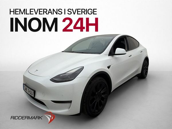 Tesla Model Y Long Range AWD Värmare Autopilot Svensksåld - 2022
