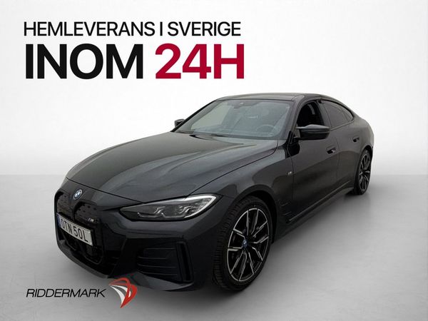 BMW i4 M50 xDrive M Sport H/K Skinn Drag 360° HUD CarPlay - 2024