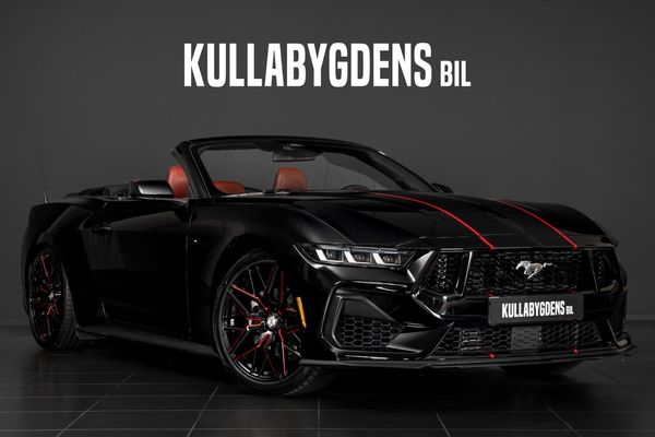 Ford Mustang Convertible Aut 319hk | Carplay | Skinn | Sportfjädring - 2025