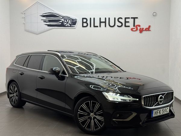 Volvo V60 B4 197hk Inscription Pano/HK/360/HUD/Värm/Krok - 2021