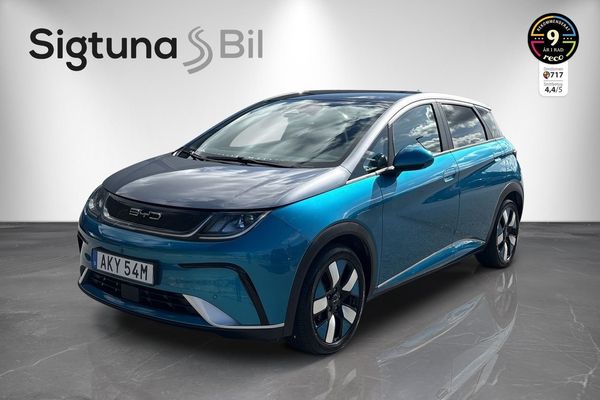 BYD Dolphin 60 kWh / Panorama / 360° Kamera / Läder - 2023